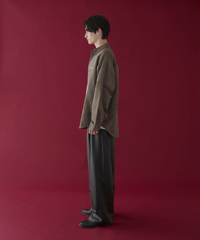 ブラウン　モデル：180㎝　L着用