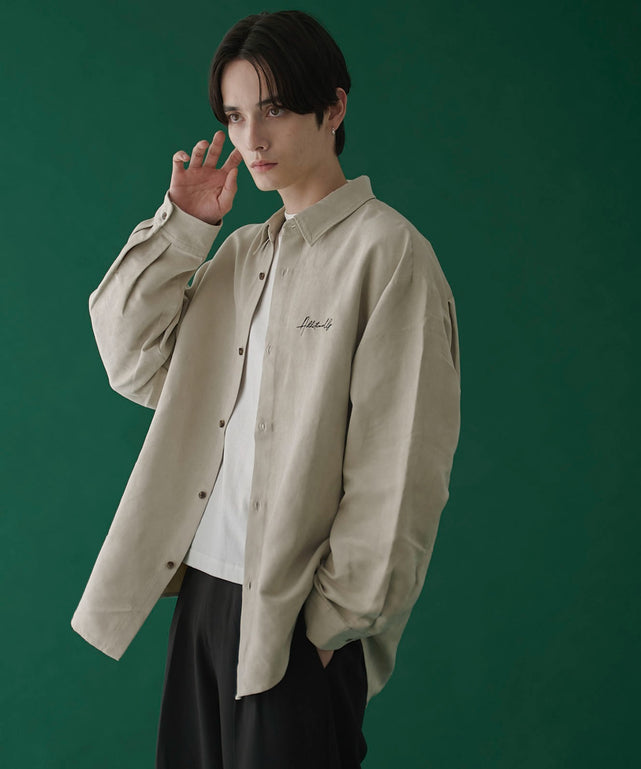 Lベージュ　モデル：180㎝　L着用