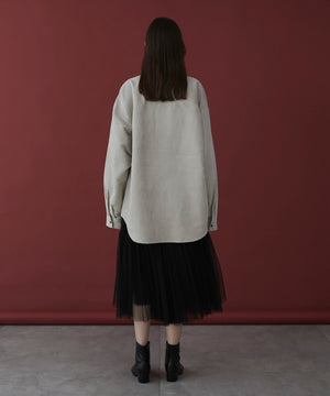 Lベージュ モデル：173cm L着用