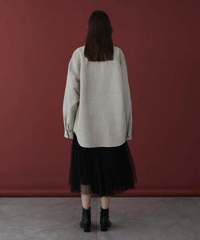 Lベージュ モデル：173cm L着用