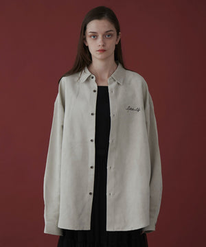 Lベージュ モデル：173cm L着用