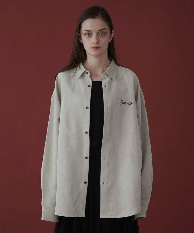 Lベージュ モデル：173cm L着用