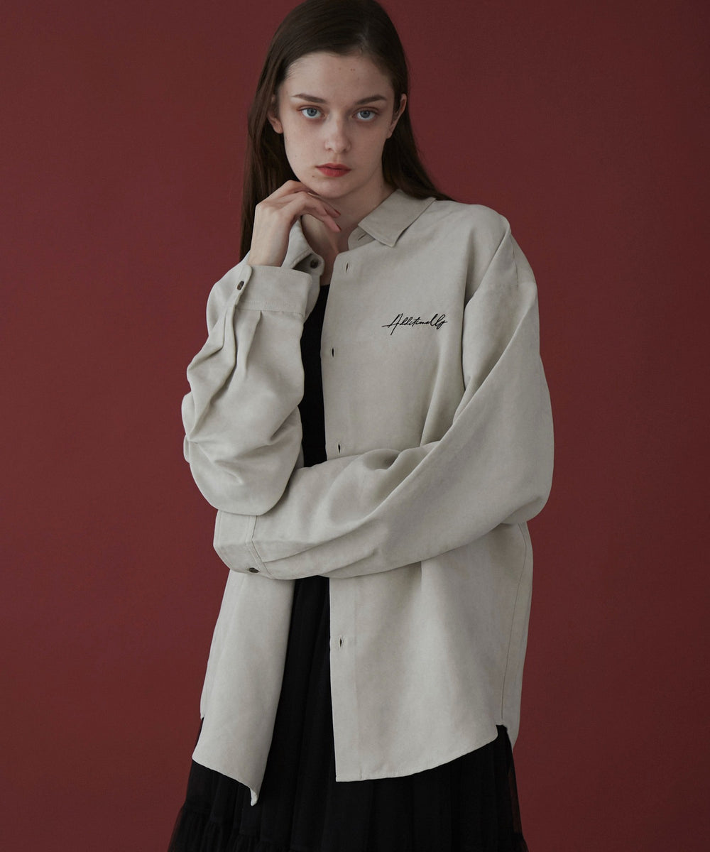 Lベージュ モデル：173cm L着用