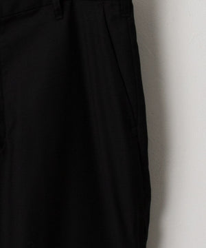 サイドZIPフレアスラックス