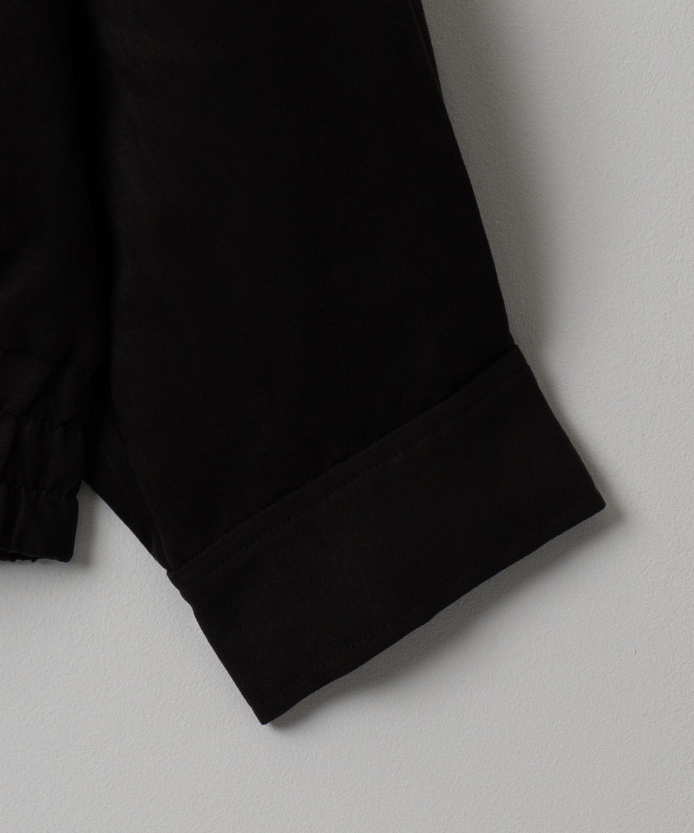 フェイクスウェードZIPブルゾン