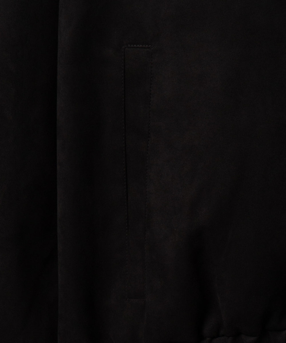 フェイクスウェードZIPブルゾン