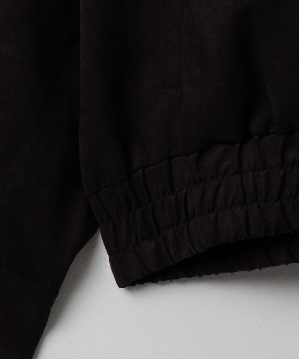 フェイクスウェードZIPブルゾン