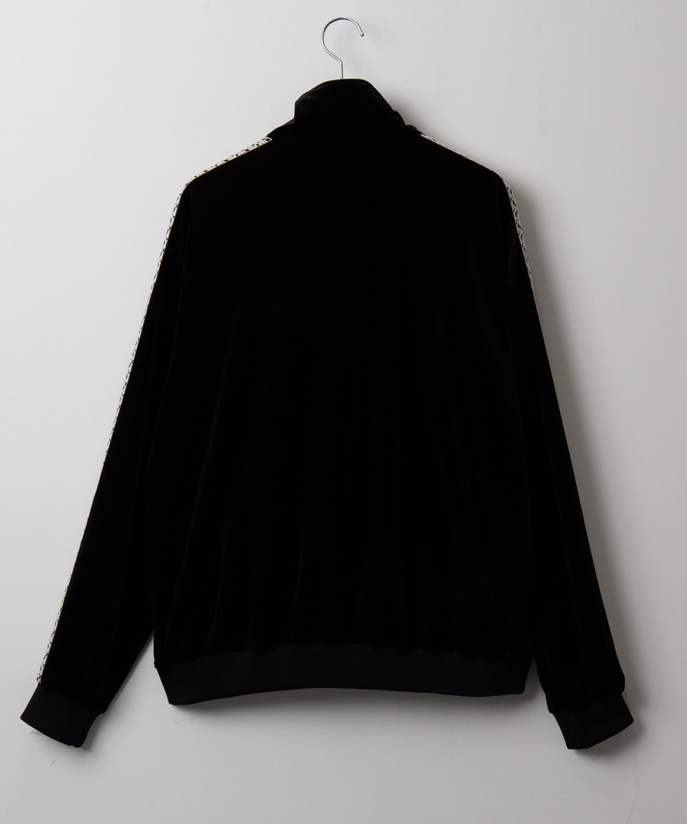 ベロアライントラックジャケット