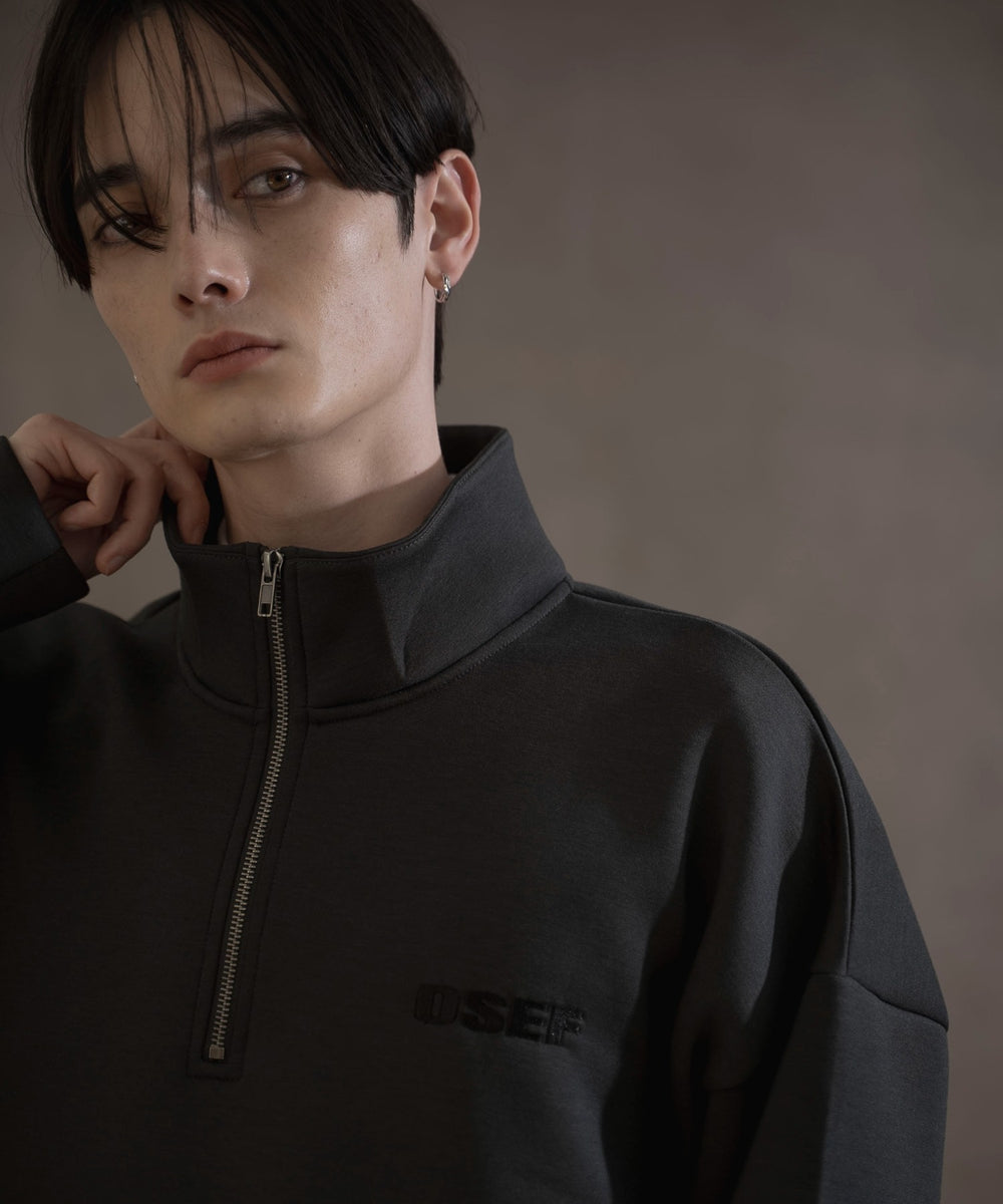 KEEPWARM　BIGハーフZIPプルオーバー