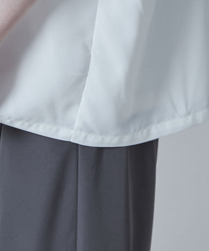 トロミBIGバンドカラーシャツ（S）