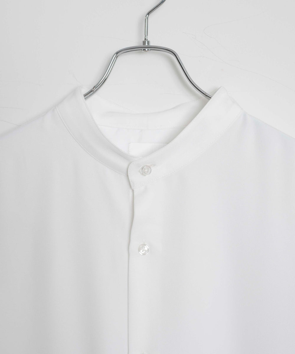 トロミBIGバンドカラーシャツ（S）