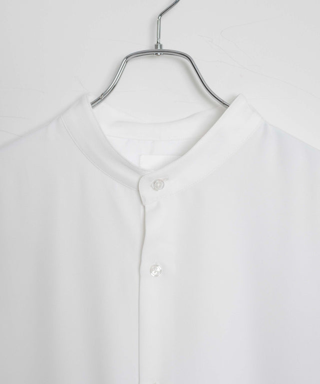 トロミBIGバンドカラーシャツ（S）