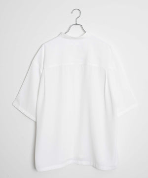 トロミBIGバンドカラーシャツ（S）