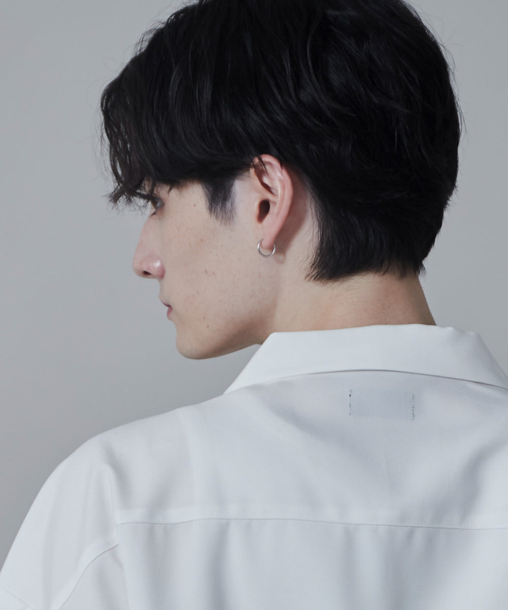 ドライポリオープンカラーシャツ（S）