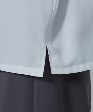 ドライポリオープンカラーシャツ（S）