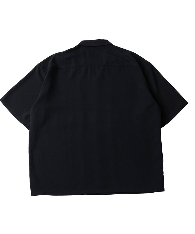 ドライポリオープンカラーシャツ（S）