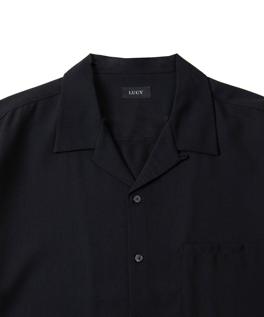 ドライポリオープンカラーシャツ（S）