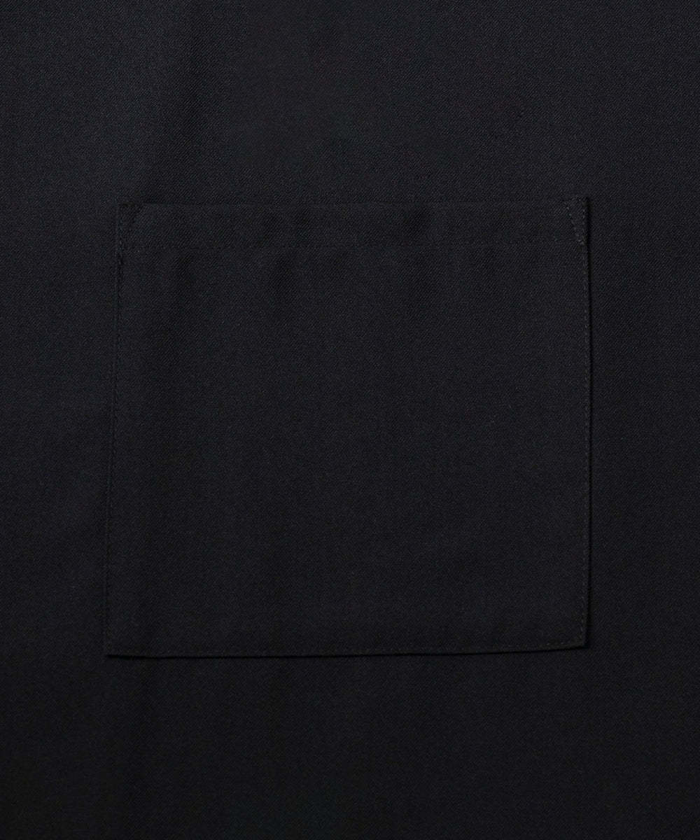 ドライポリオープンカラーシャツ（S）