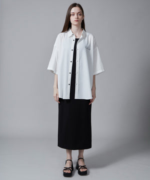 ホワイト モデル：173cm L着用