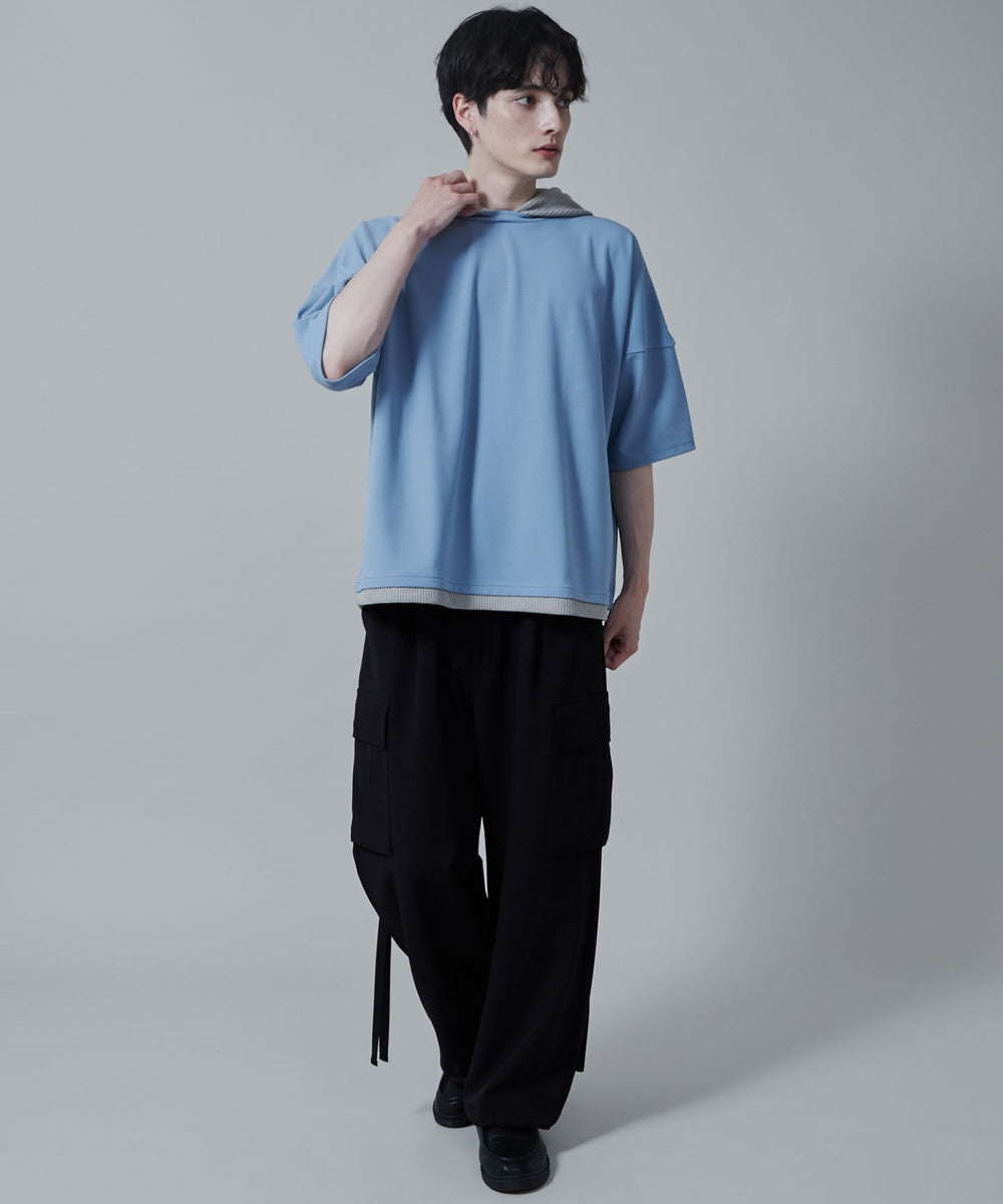 ブルー モデル：180cm L着用