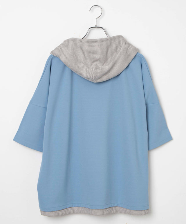 フェイクレイヤードフードT（S）