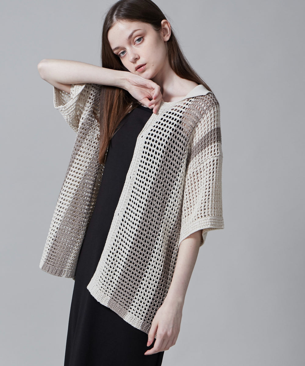 オフホワイト モデル：173cm L着用