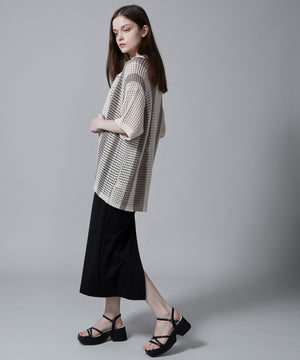 オフホワイト モデル：173cm L着用