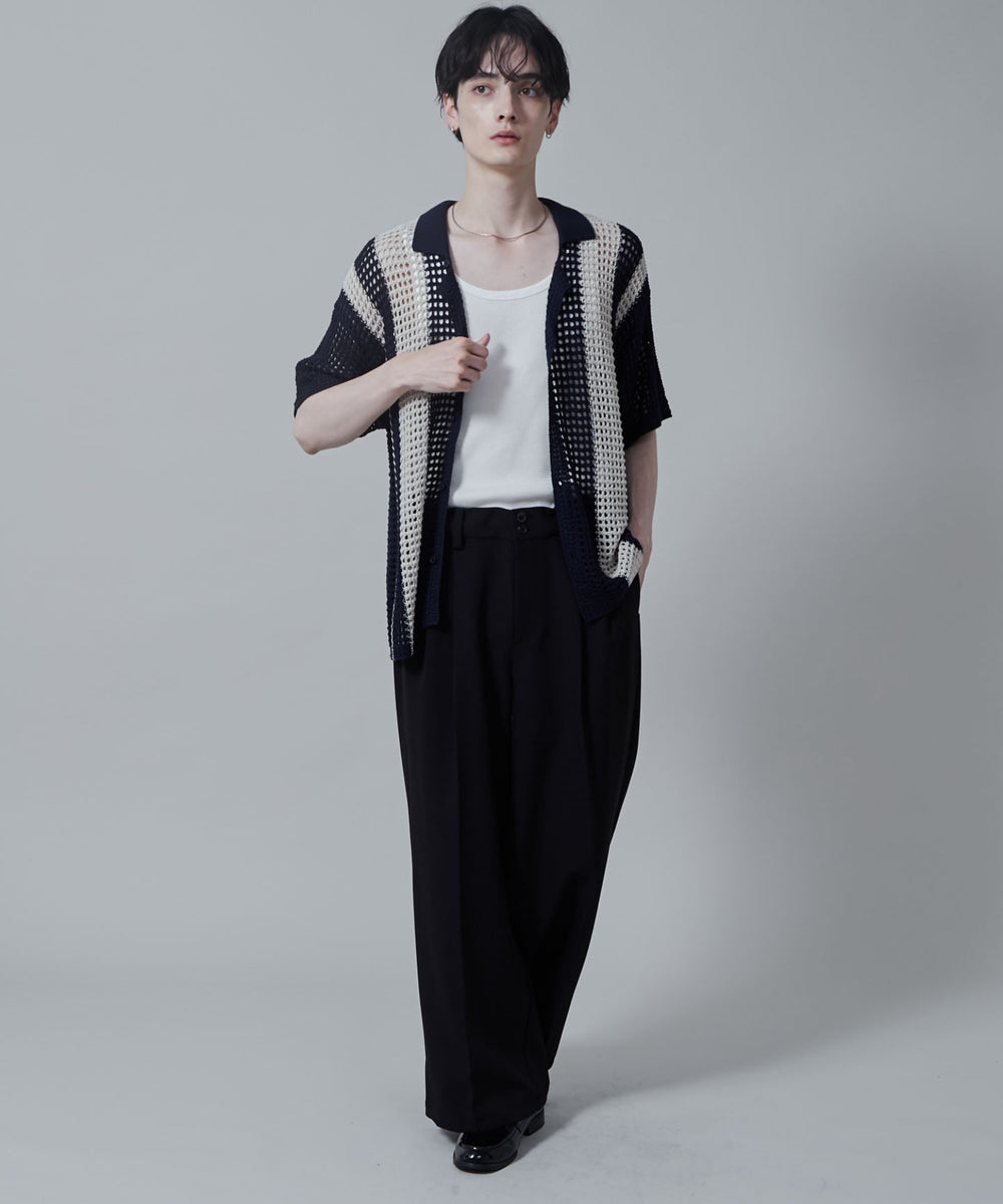 ネイビー モデル：180cm L着用