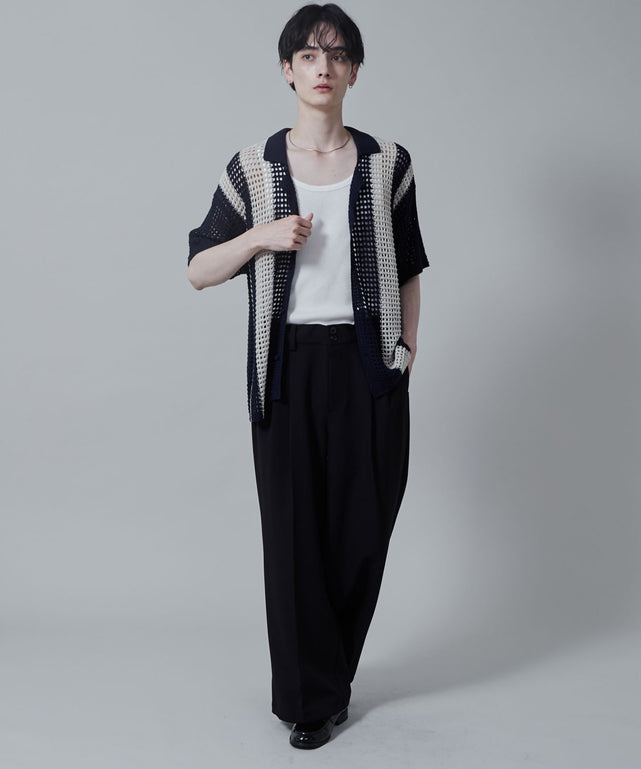 ネイビー モデル：180cm L着用