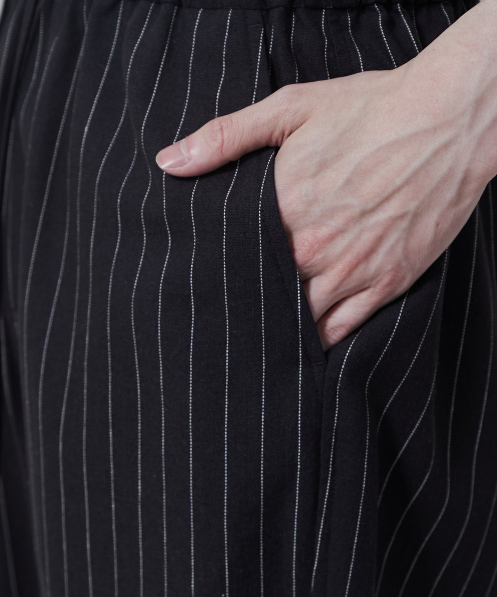 リネンレーヨンイージーパンツ