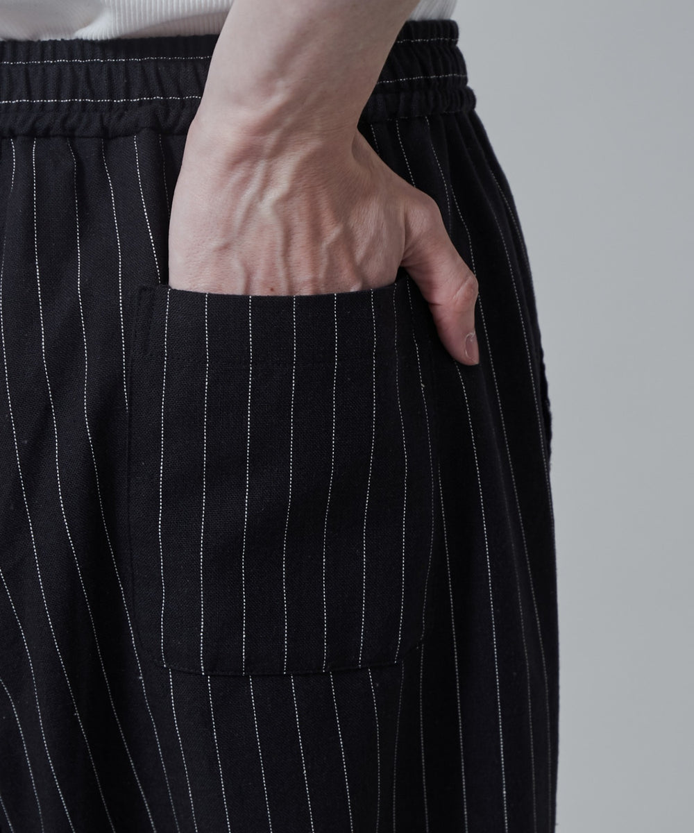 リネンレーヨンイージーパンツ