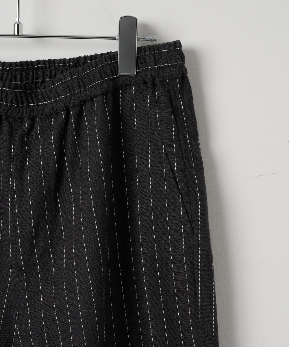 リネンレーヨンイージーパンツ