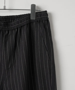 リネンレーヨンイージーパンツ