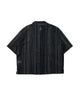 ストライプメッシュBIGシャツ（S）