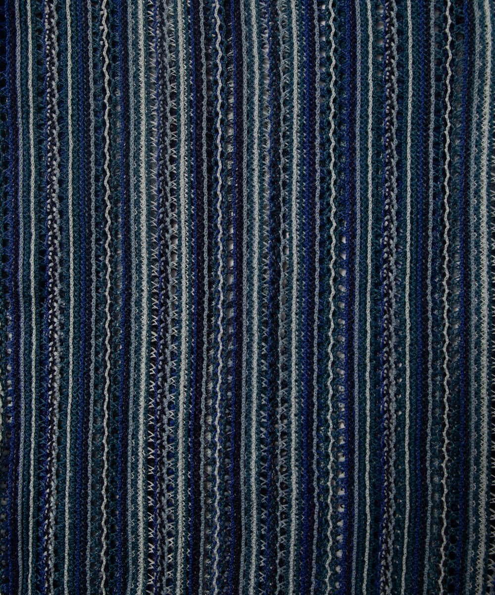 ストライプメッシュBIGシャツ（S）