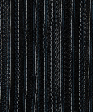 ストライプメッシュBIGシャツ（S）