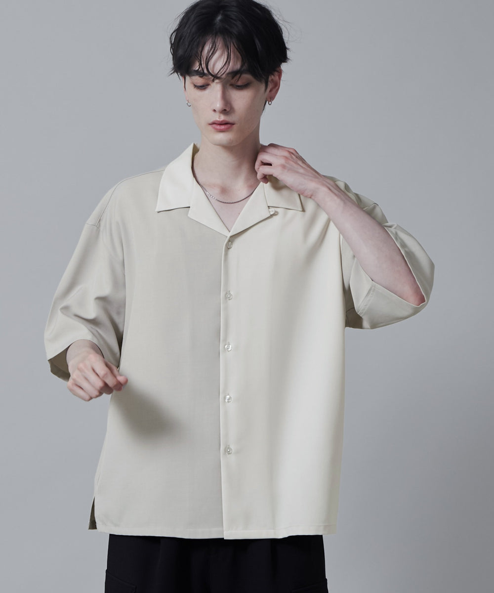 ベージュ モデル：180cm L着用