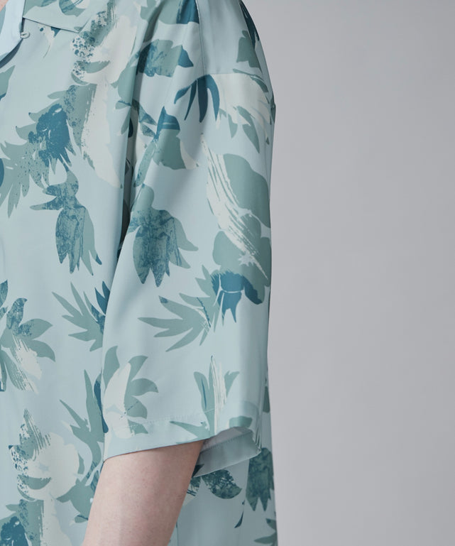 トロミアロハシャツ（S）