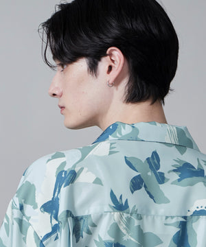 トロミアロハシャツ（S）