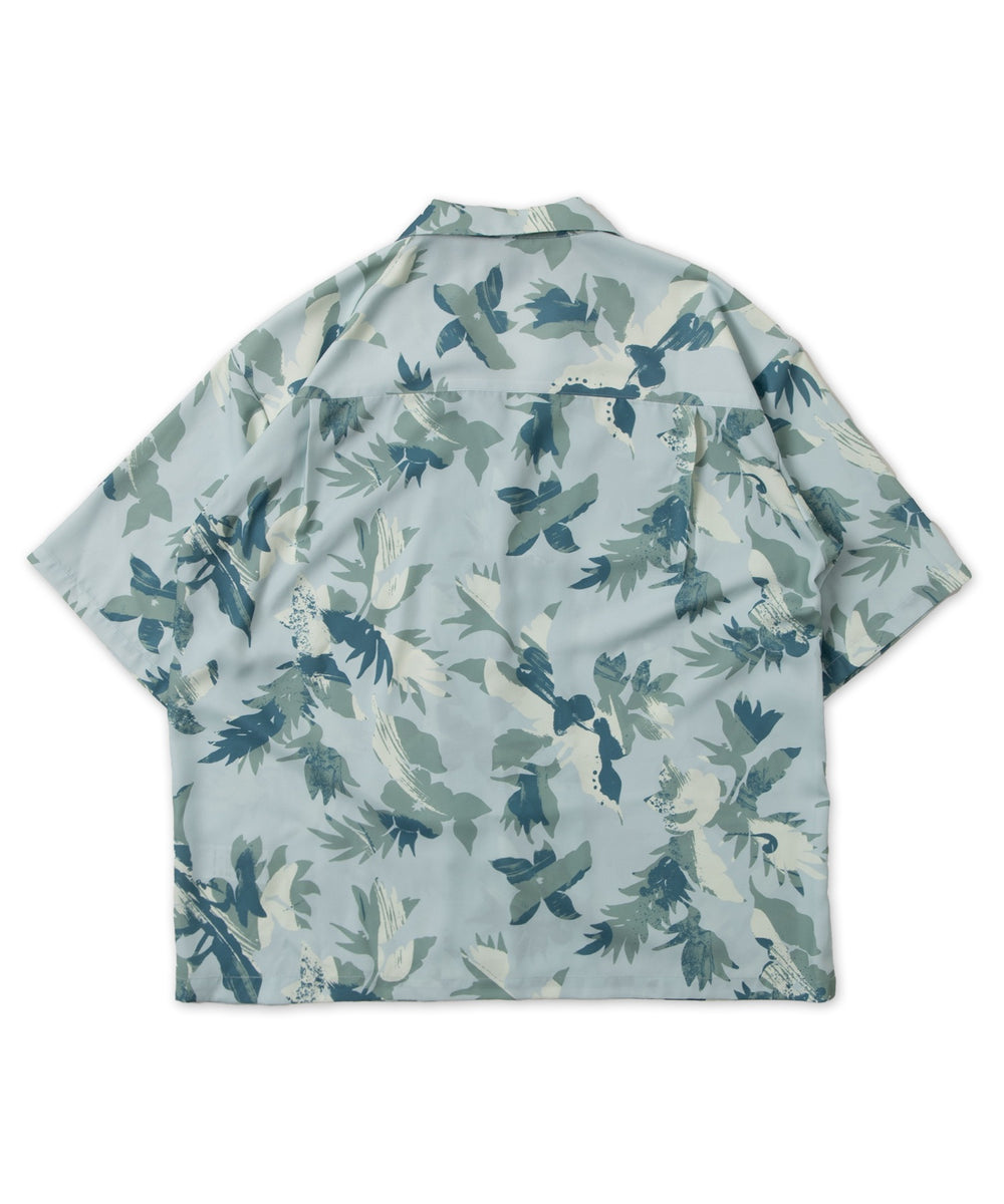 トロミアロハシャツ（S）