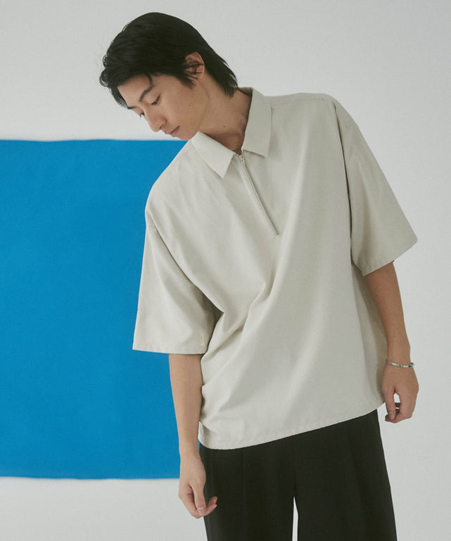 アイススウェードハーフジップシャツ（S） – WEGO ONLINE STORE