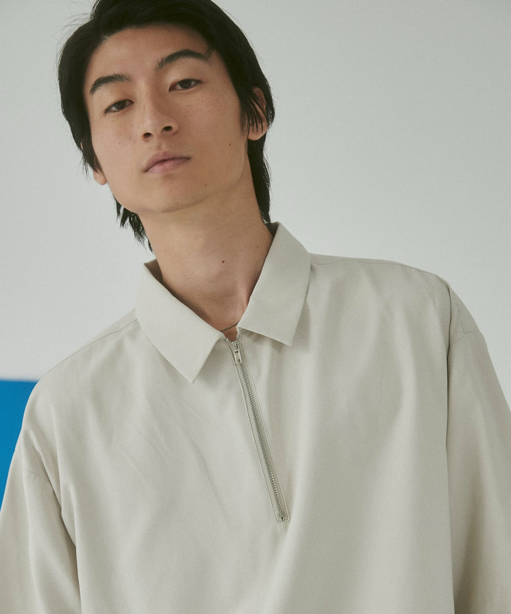 Lベージュ モデル：180cm L着用