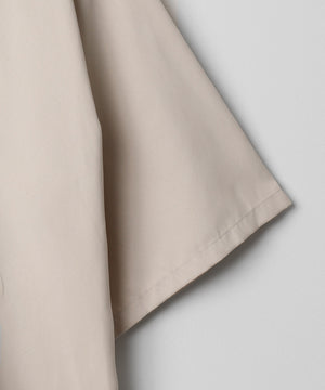 アイススウェードハーフジップシャツ（S）