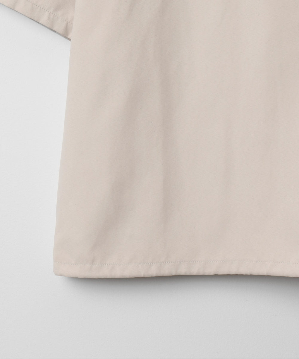 アイススウェードハーフジップシャツ（S）