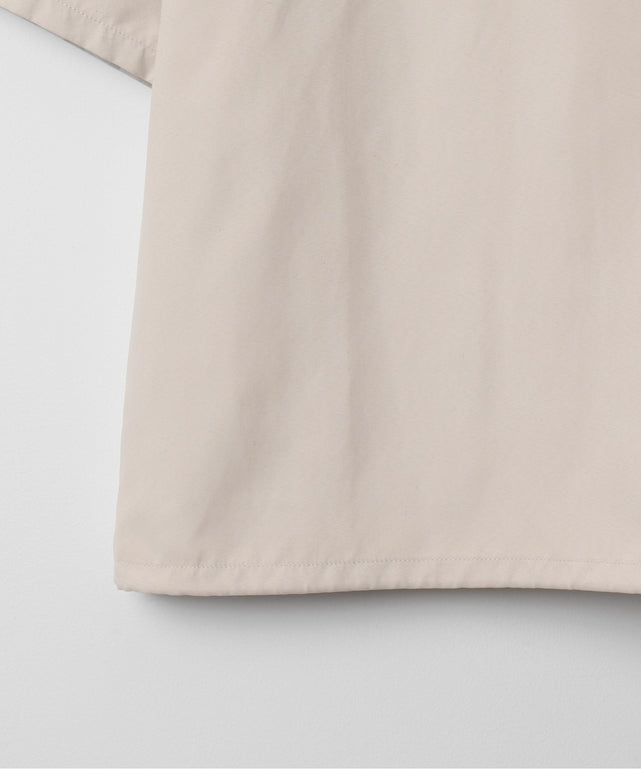 アイススウェードハーフジップシャツ（S）