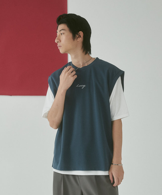 ブルー モデル：180cm L着用