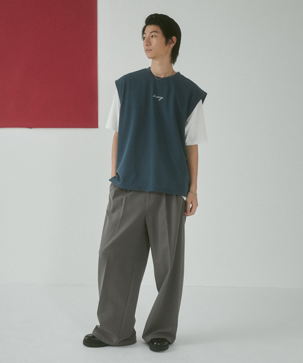 ブルー モデル：180cm L着用