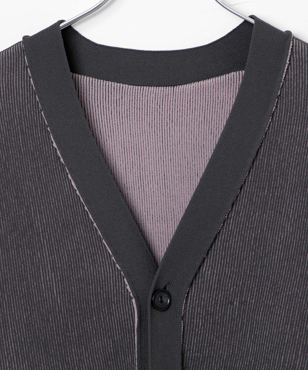 クリアライトリバーシブルカーディガン