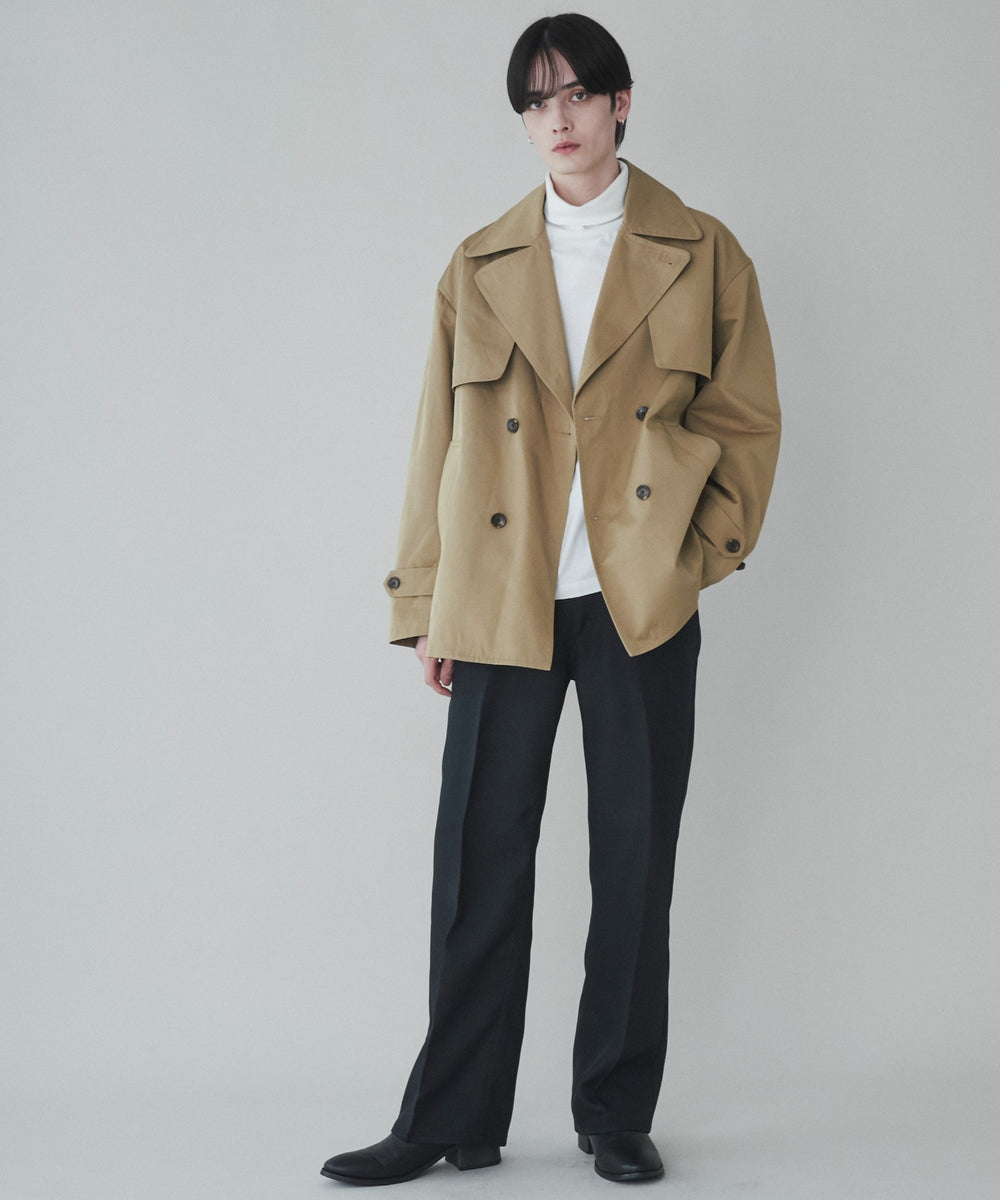 ベージュ モデル：180cm L着用