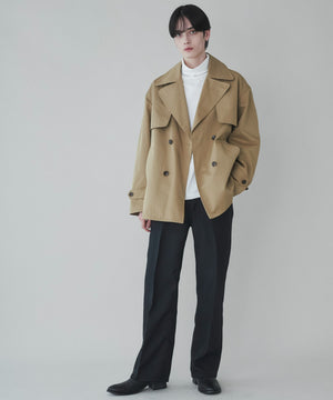 ベージュ モデル：180cm L着用